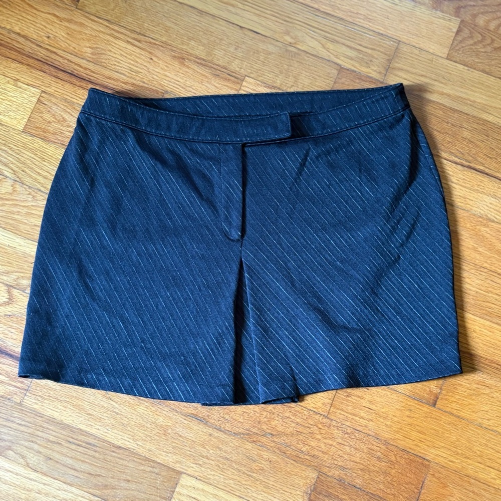 Express Black Striped Women's skirt